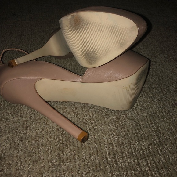 STEVE MADDEN tan leather heels 🤎 - Picture 4 of 4
